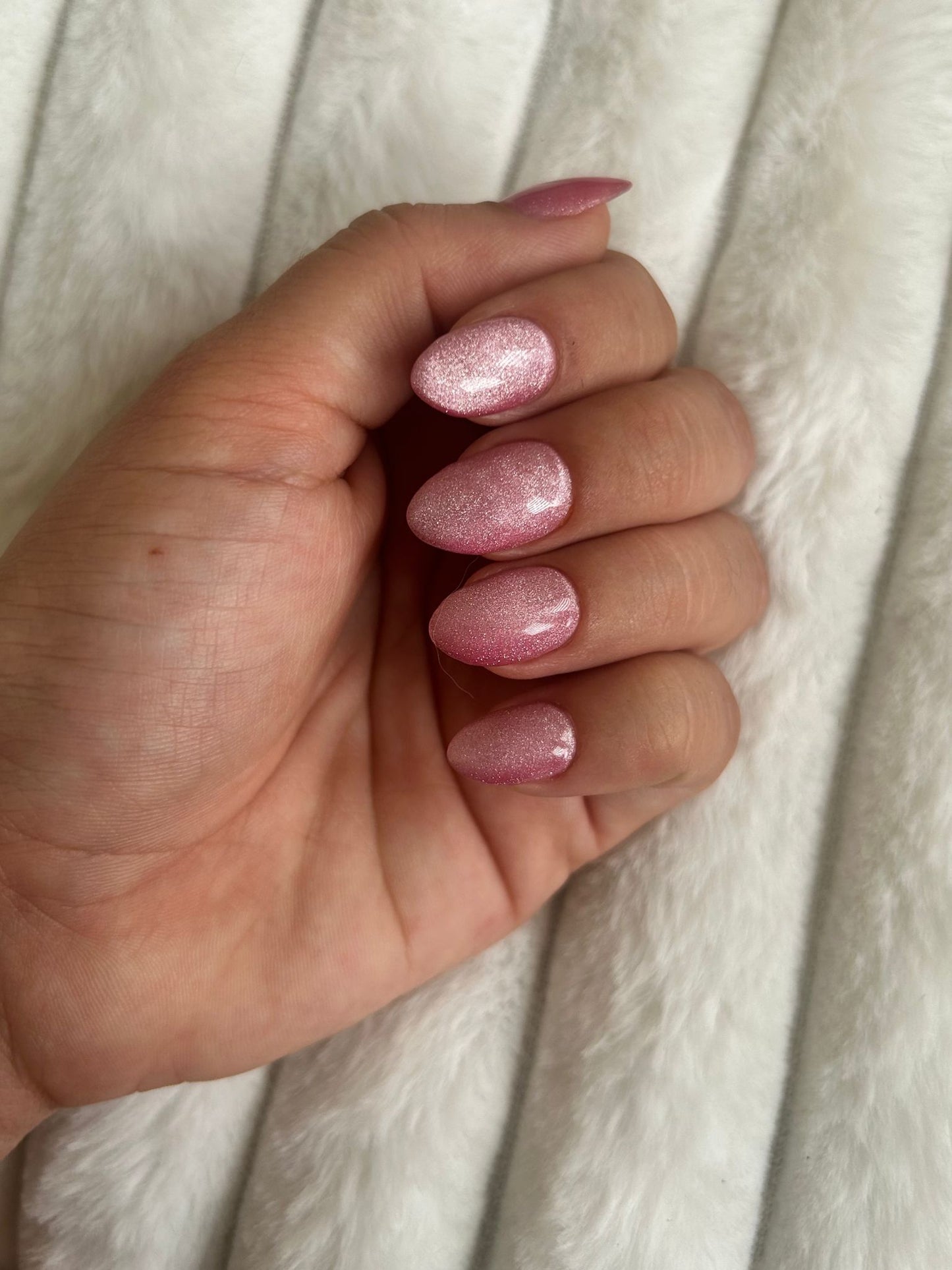 Tropical Hibiscus Glow In Dark Cat Eye Gel Polish