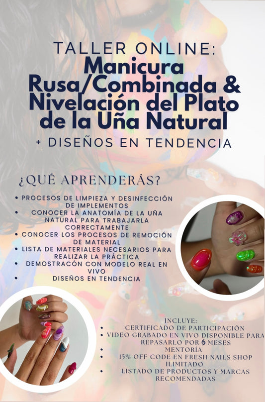 Taller Online: Manicura & Diseños (PRE-GRABADO)
